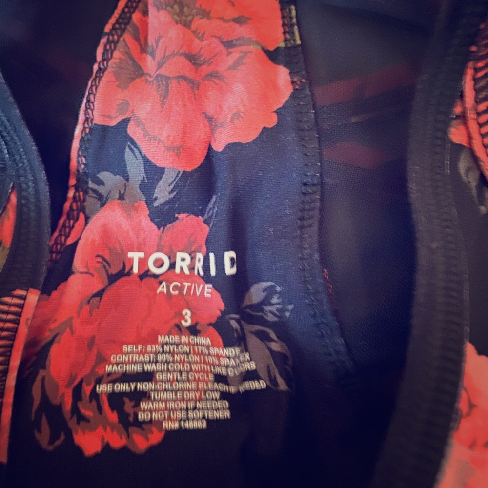 Torrid active sports bra